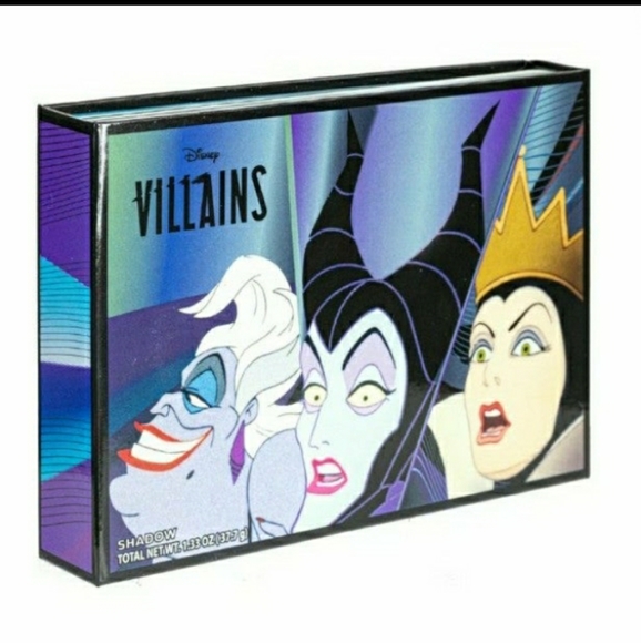Disney Makeup Disneys Disney Villains 3 Swivel Palettes 27 Shades